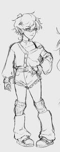 Full body sketch